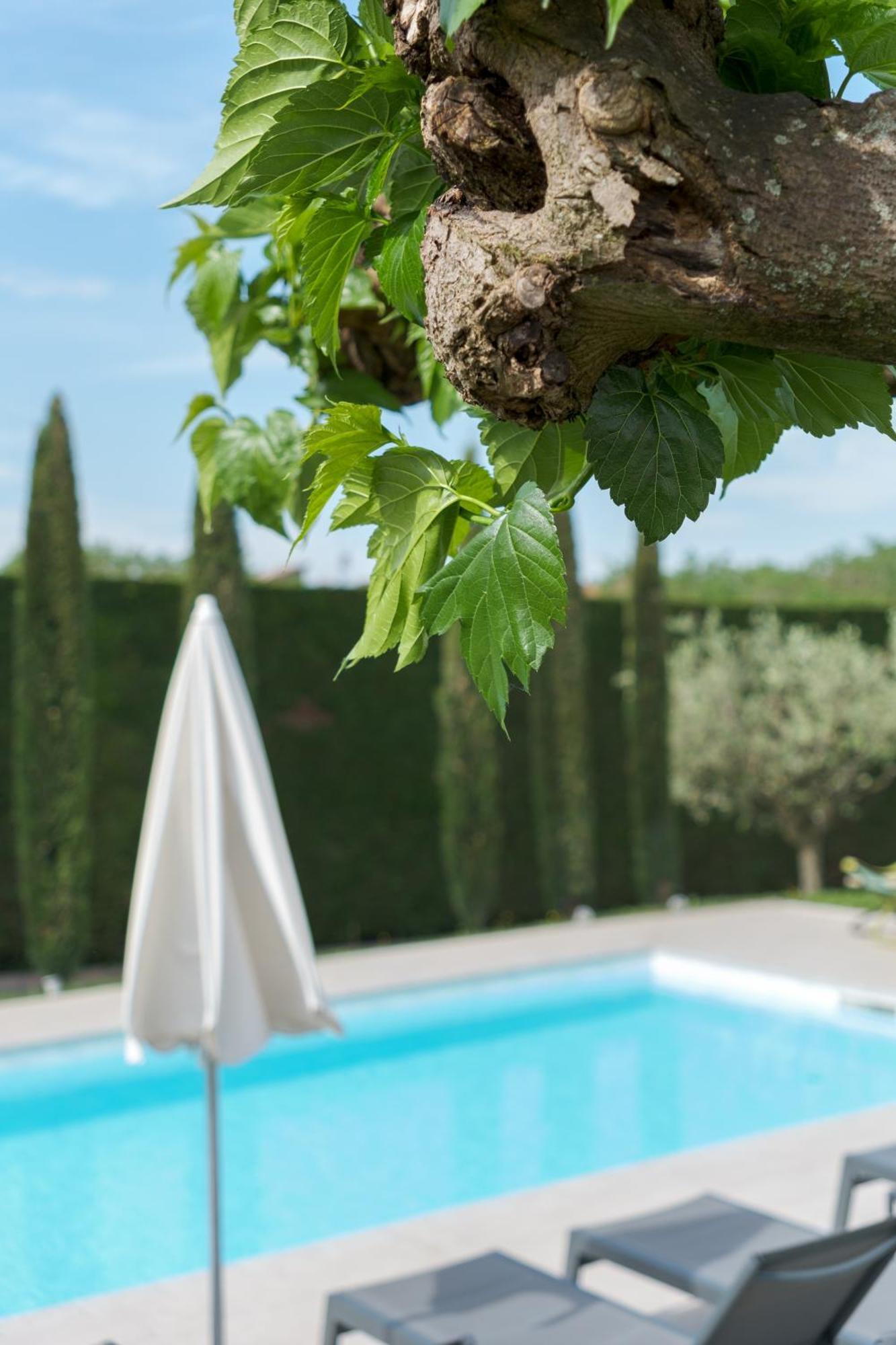 Villa Carini With 3000 Mq Garden & Heated Pool Castelnuovo del Garda Eksteriør bilde